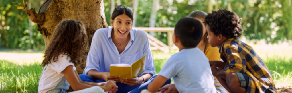 Storytime in the Garden